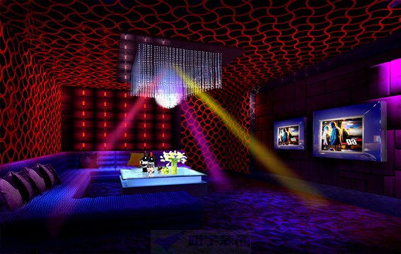 大連KTV裝修設(shè)計效果圖