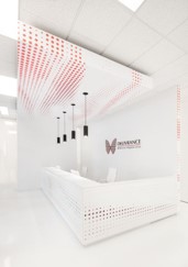 大連美容院裝修設(shè)計案例效果圖